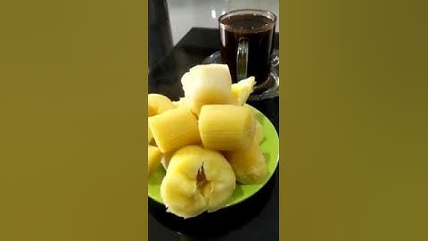 singkong rebus+kopi hitam #dadamaster