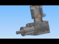 Autodesk inventor animated 2stroke engine