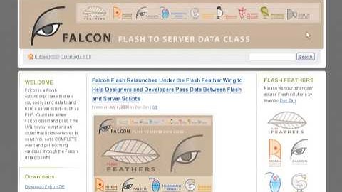 Send Data Between Flash and Server Script Like PHP in a Few Lines of Code with Falcon