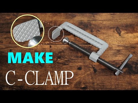 How to make a heavy duty C CLAMP - Precision made by