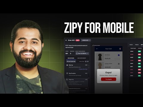 Zipy for Flutter \u0026 React Native Mobile Apps