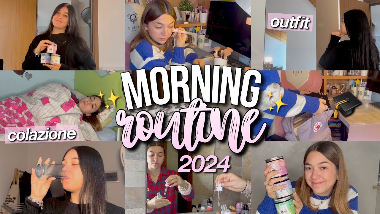 MORNING ROUTINE 2024☀️💛