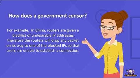 AP CSP MONTY - What is Internet Censroship ?