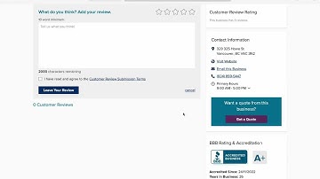 How to get review link on bbb, Better Business Bureau