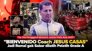 "Jesus Casas Disambut Meriah Fans Garuda" Seketika DigeruduK Bahagia Gak Sabar ganti Kluivert Timnas