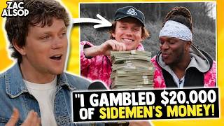Zac Alsop Spent £20,000 Of The Sidemens Money In A Casino!