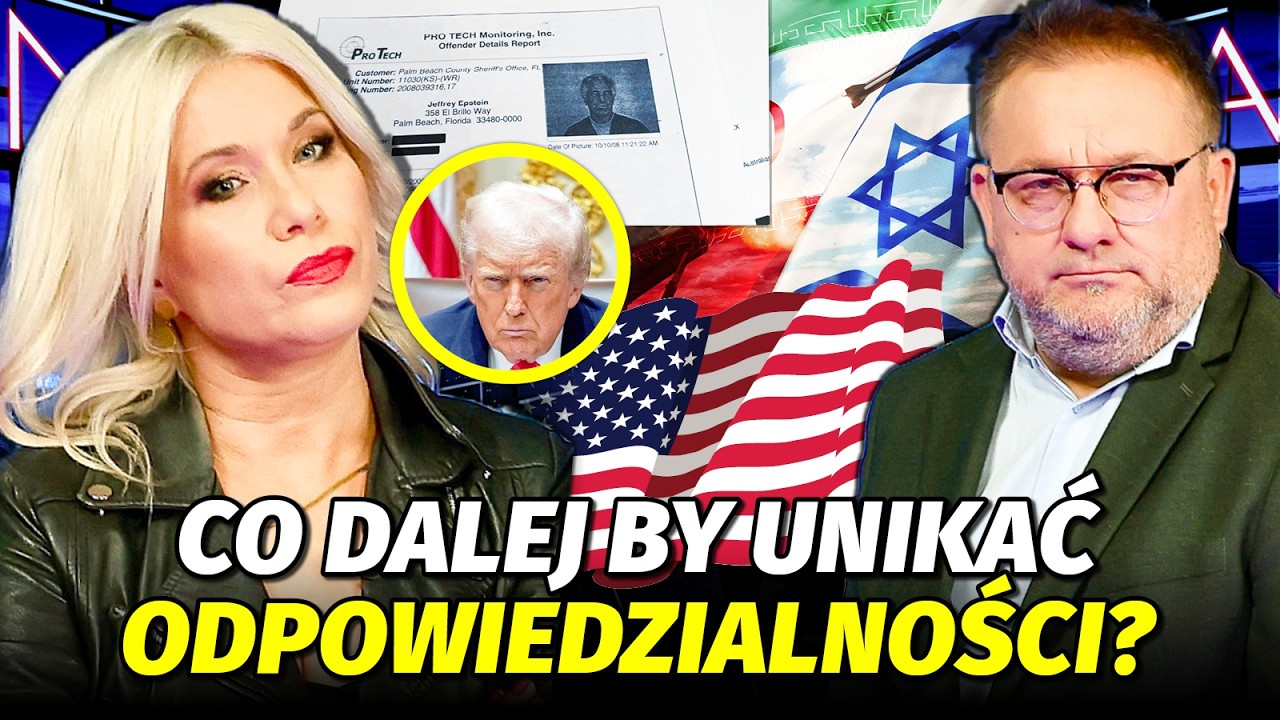 ATAK NA IRAN TYLKO BY UKRYĆ AFERY TRUMPA! 🔴 NOCNA ZMIANA | KAMILA BIEDRZYCKA & DR MIROSŁAW OCZKOŚ