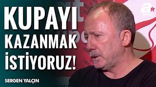 Beşiktaş Teknik Direktörü Sergen Yalçın: "Kupa Bizim İçin Çok Değerli, Avrupa'ya Çıkış Yolumuz"