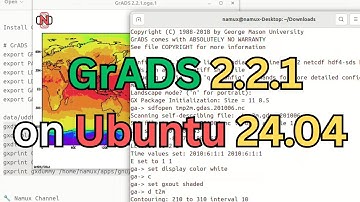 GrADS OpenGrADS Installation on Ubuntu – Step by Step Tutorial