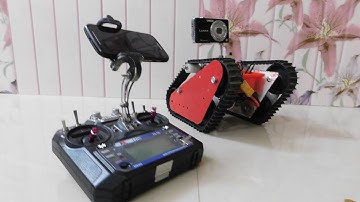 Arduino rc tank using flysky fsi6