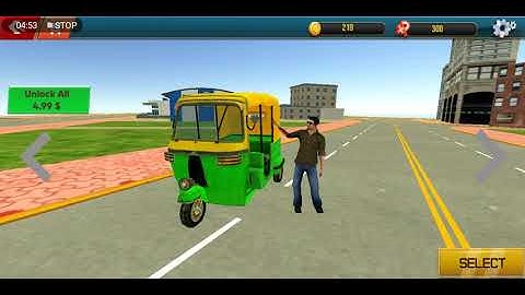 City Tuk Tuk Rickshaw Driver 2019 - best android gameplay full HD