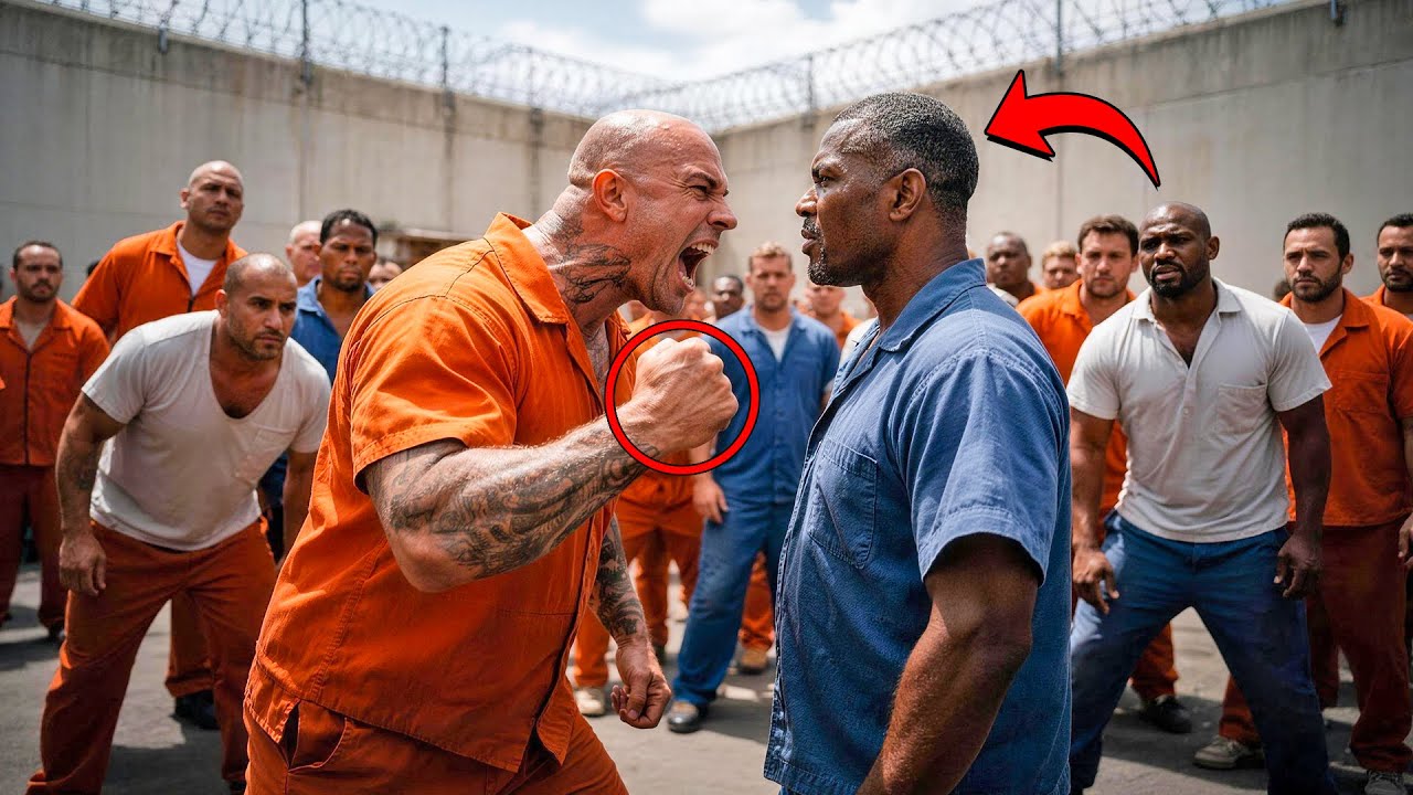 Prison Kingpin Targets Quiet Black Inmate — Unaware He’s a Retired Underground Fighting Champion