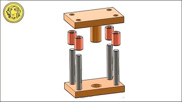 3D Model of Press Tool | Solidworks Tutorial