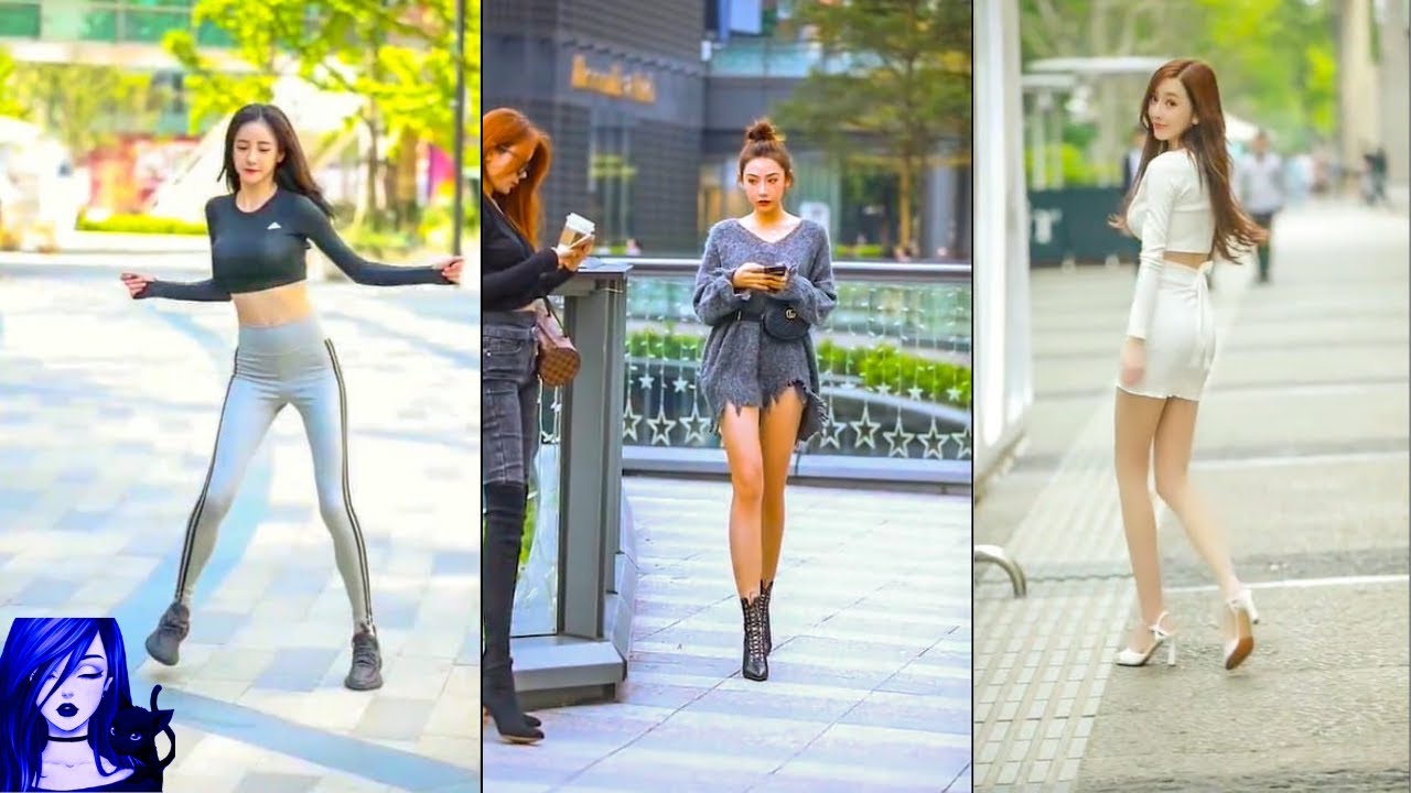 Mejores Street Fashion 2021 TikTok  Ep 04 | Chinese Street Fashion 2021 | Chines Cute Girls Fashion