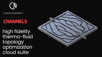 Channels | High-fidelity fluid topology optimization cloud suite | Custom cold plate design