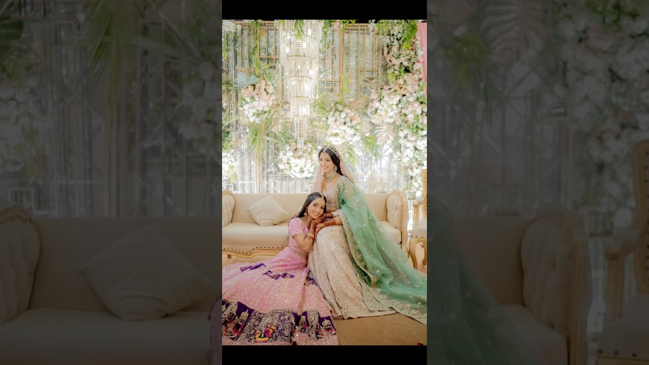 Laiba Khan & Her Sister Emaan Khan | Wedding Video | 