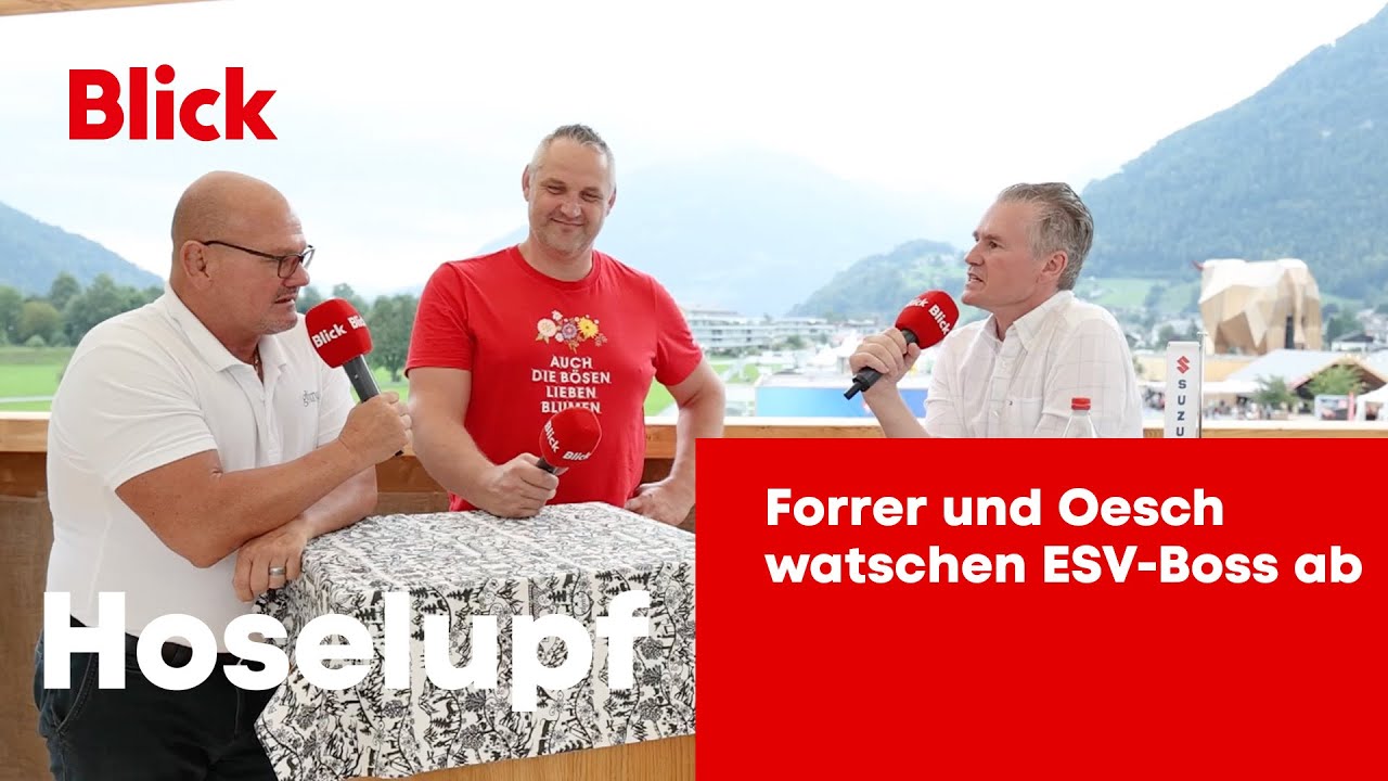 Forrer und Oesch watschen ESV-Boss ab