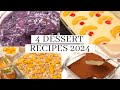 4 dessert recipes 2024