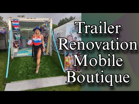 BOUTIQUE TRAILER VENDOR BOOTH