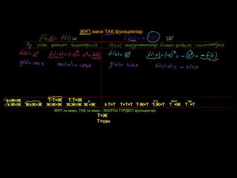 Бейне: Тақ және жұп сандарды қосу ережесі қандай?