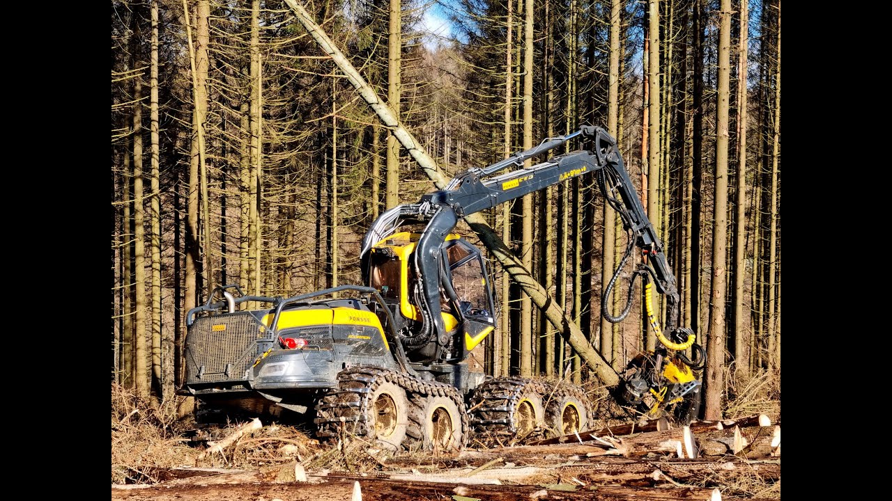 🌲 Finnish-logger *Harvester-teacher* in Scorpion • Ponsse Scorpion - H7 • CraneView • Loggingvideo🌲