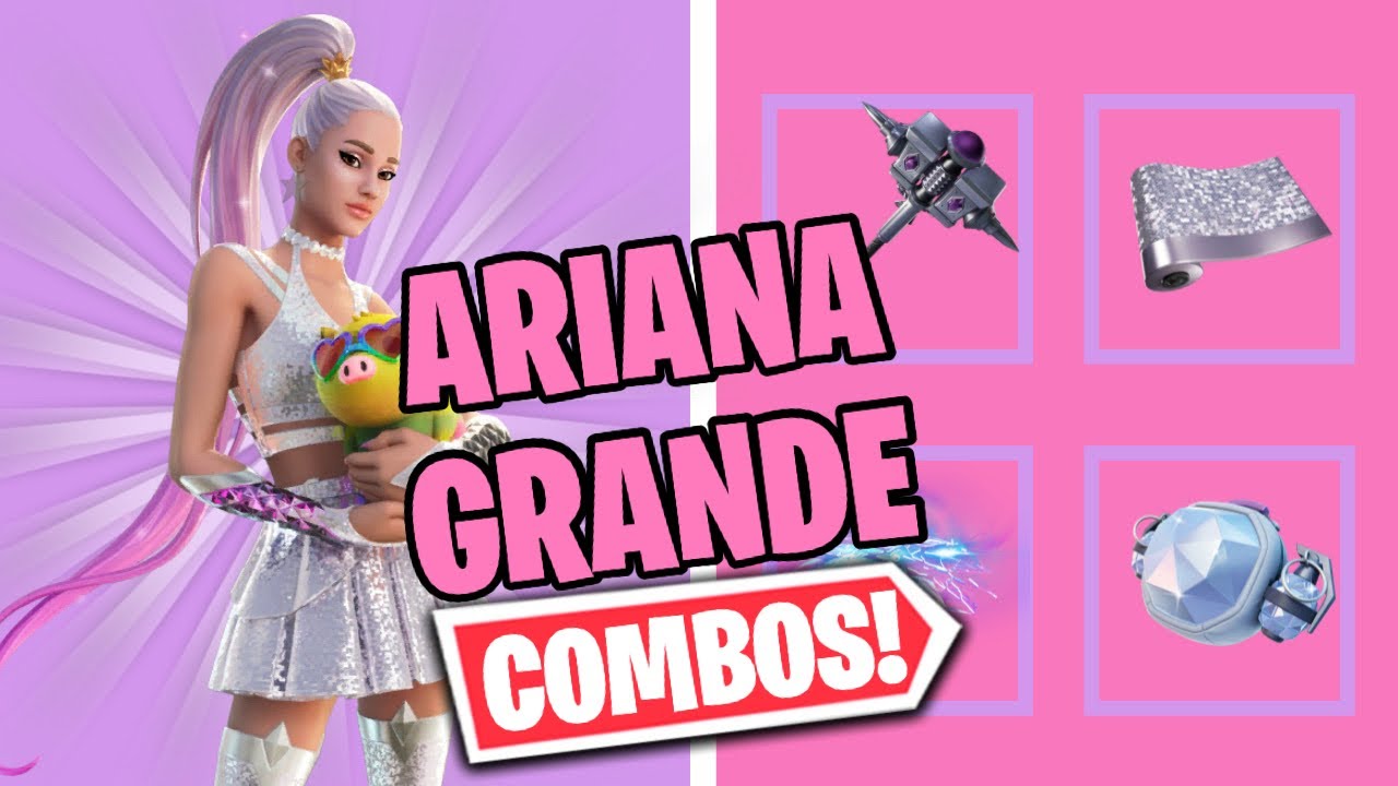 ARIANA GRANDE COMBOS | FORTNITE SKIN REVIEWS