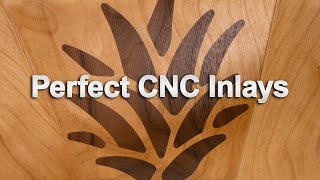 Perfect Deep Wood Inlay  How to get perfect inlays with a CNC machine using straight bits (no gaps)