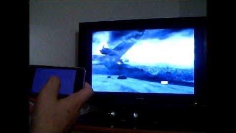 How To Play Games On TV With Your iphone/Ipod Touch