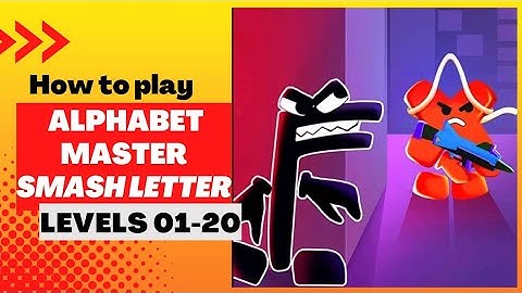 best games / merge master / alphabet master max level gameplay video level 1-20