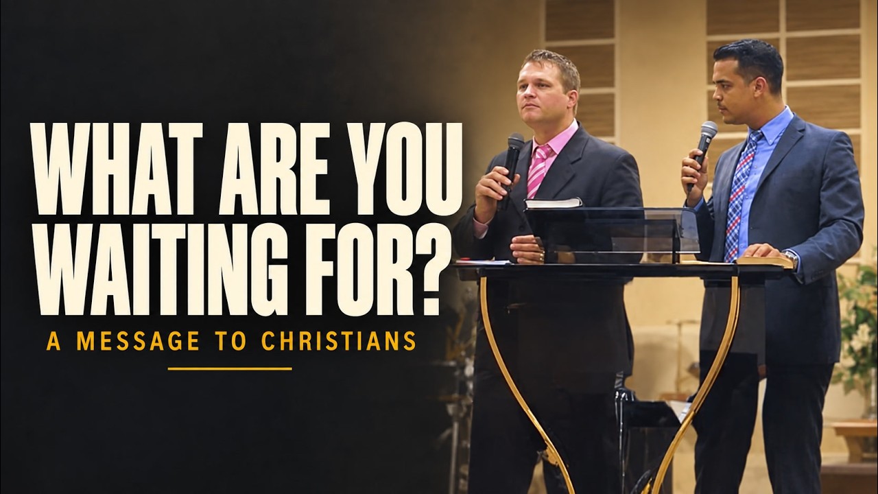 Pastor Chris Buscher preaching a message to Christians about choosing love and putting faith into action.