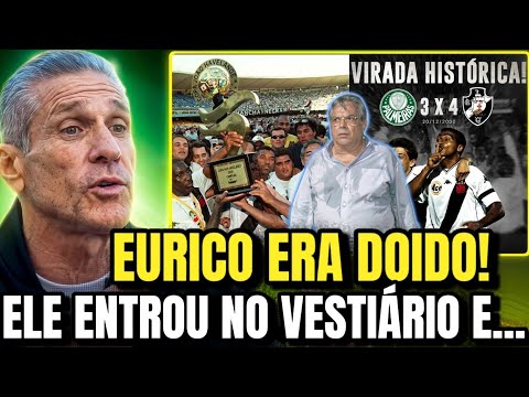 O VESTIÁRIO DO 4x3 E A CAMISA DO SBT: Jorginho conta os bastidores da Era Eurico no Vasco!