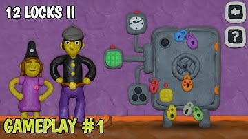 12 LOCKS II RABBIT GAMEPLAY #1[PuzzleEscapeWalkthrough]