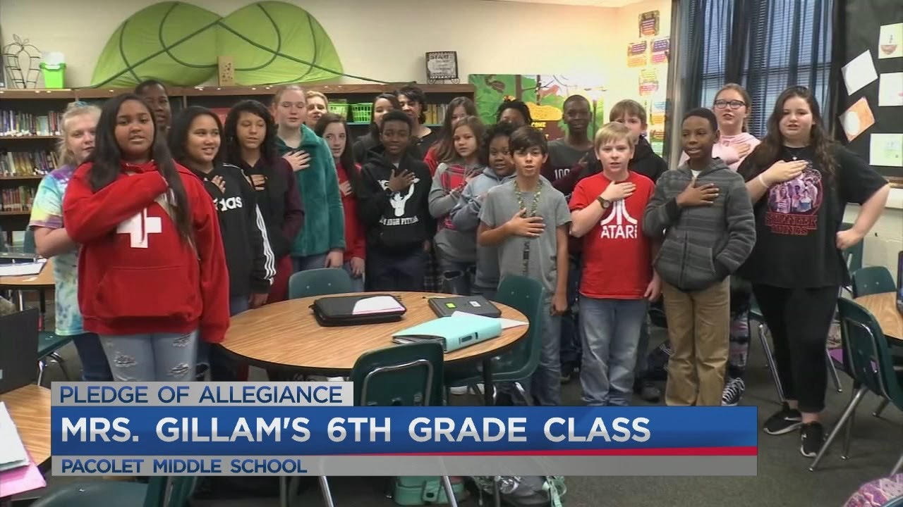 Mrs. Gillam's 6th grade class at Pacolet Middle School YouTube