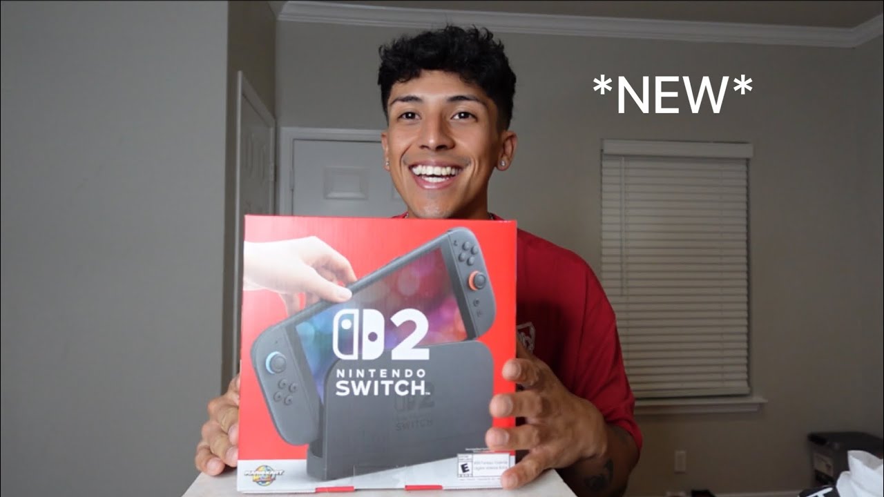 UNBOXING my First Ever Switch 2!!!