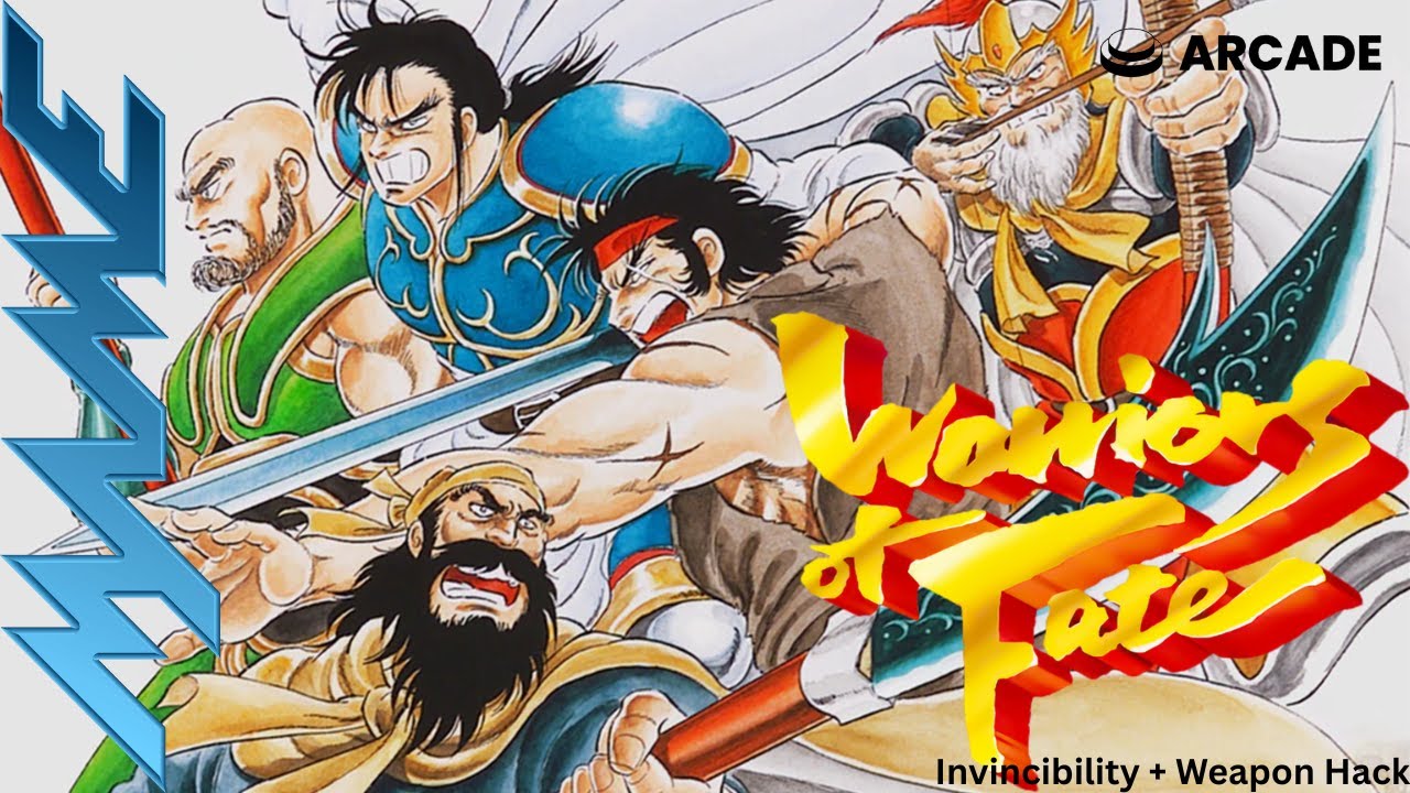 Warriors of Fate (Arcade/1992) (Invincibility + Weapon Hack) (Longplay)