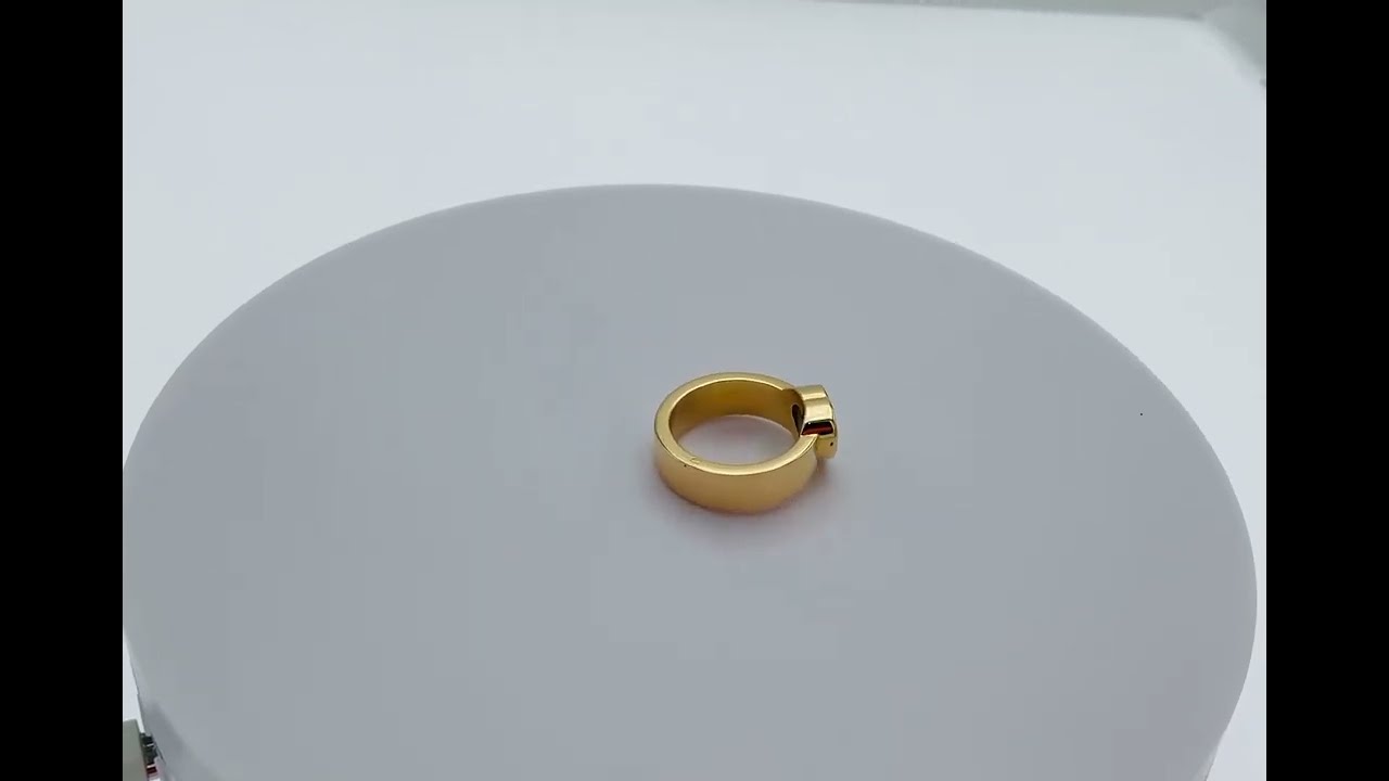 CHOPARD : Bague HAPPY DIAMOND en or 18k