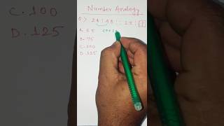 🔥 Most respected number analogy #reasoning