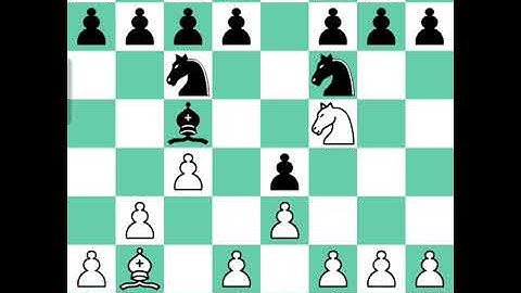 Nimzo-Larsen trap: Win in 9 moves