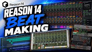 REASON 14 BACK TO USING REASON REASON AS MY MAIN DAW!!! DAY 1(REASON STUDIOS)