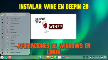 Instalar Wine en Deepin | Aplicaciones de Windows en Linux