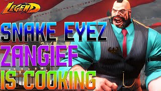 Street Fighter 6  Snake Eyez Zangief Is Cooking Everyone