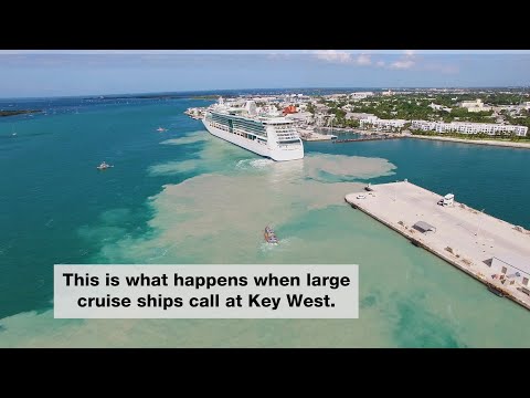 וִידֵאוֹ: Key West מצביע על איסור על ספינות שייט גדולות מנמל