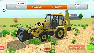 How to load soil using JCB ✅✅ New update New update Indian Desi Life Simulator 3D 😍😍 screenshot 5