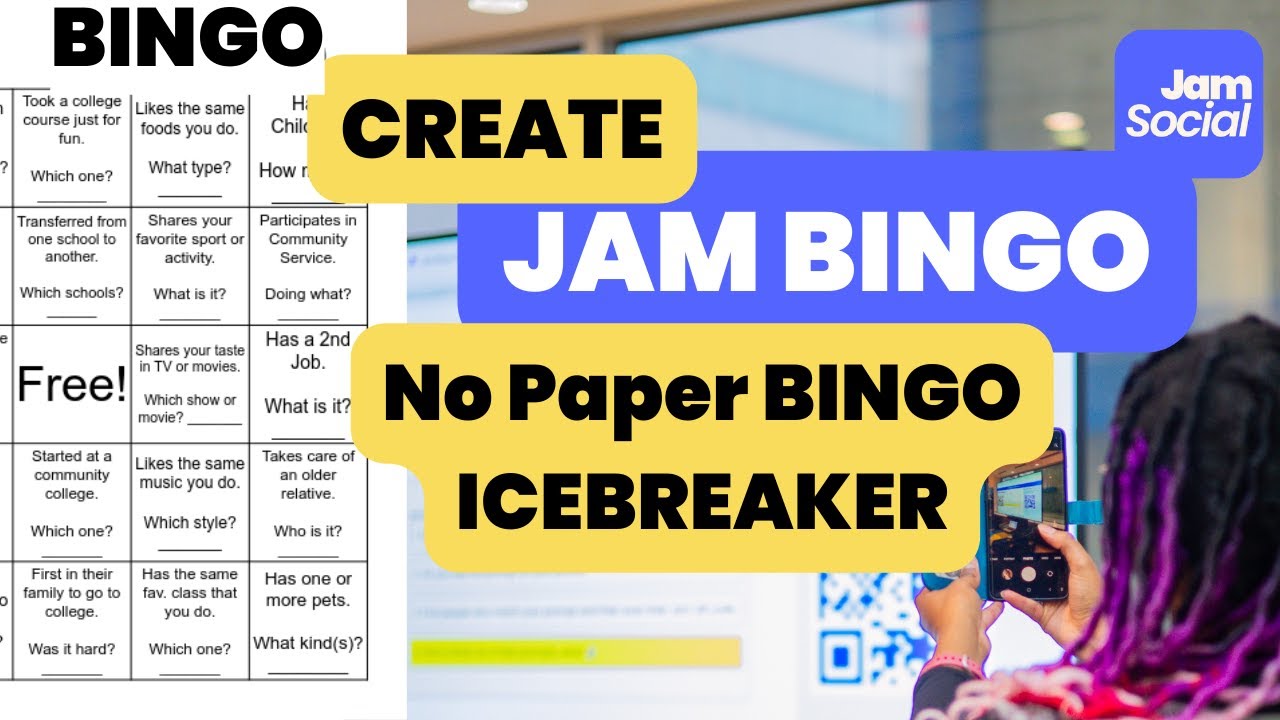 How to create a Jam Bingo? | The Viral Digital Human Bingo App 😄
