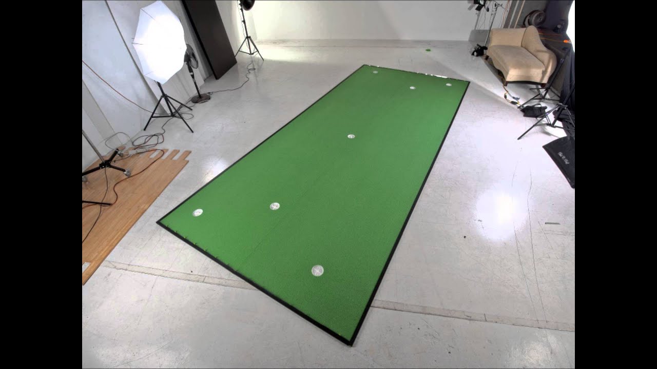 BirdieBall, 8' x 18', RollTech, Putting Green, Photo Shoot YouTube