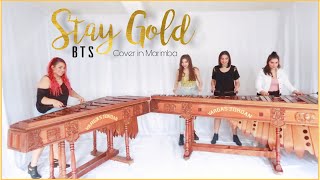 STAY GOLD - BTS (방탄소년단) | Cover in Marimba by V4JOR SISTERS