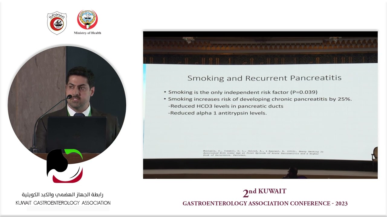 Recurrent acute pancreatitis - Dr. Ahmad Hashim