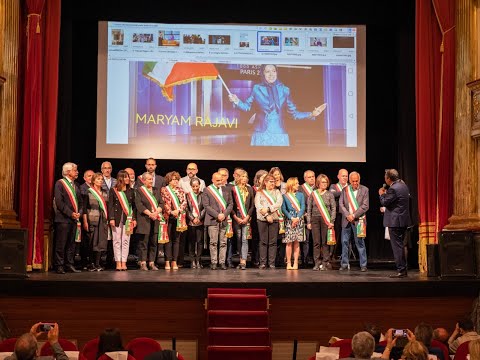 The Support of the Governor and 22 Mayors of Italy's Piedmont Province to Mrs  Maryam Rajavi