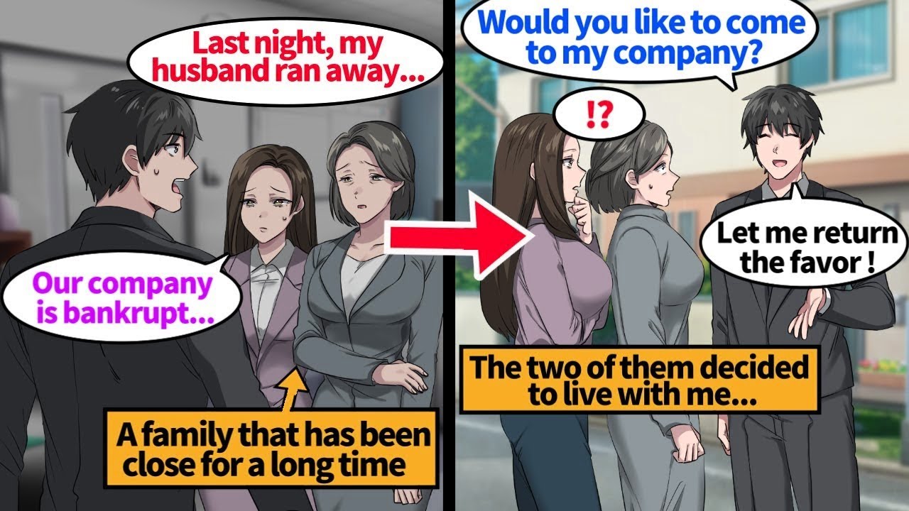 【Comic Dub】The Awful CEO Escaped His Responsibilities. But His Wife and Daughter Faced a New Future