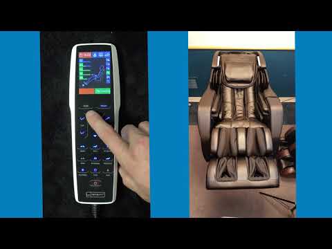 How To Use the Infinity Riage X3 Massage Chair - Remote Control Step-by-step Guide